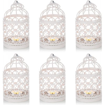 Set da 6 Centrotavola lanterne bianche, bomboniere
