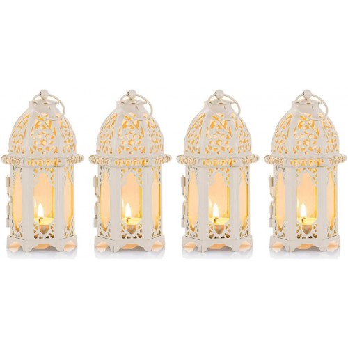 Set da 4 Lanterna in Stile Marocco, bomboniere lanterne originali