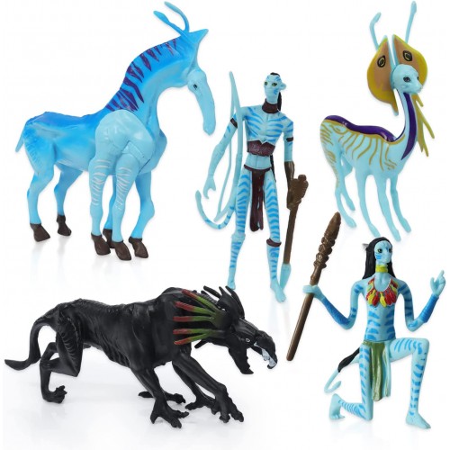 Set da 5 Topper per Torta tema personaggi Avatar