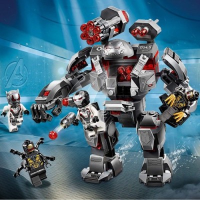 LEGO Super Heroes War Machine Buster, Set di Costruzioni per Bambini +8 Anni e per Tutti gli Appassionati di Marvel Avengers,