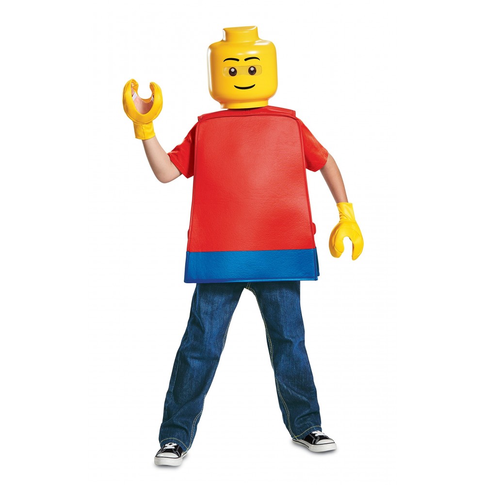 Costume omino Lego per Bambino , travestimento originale