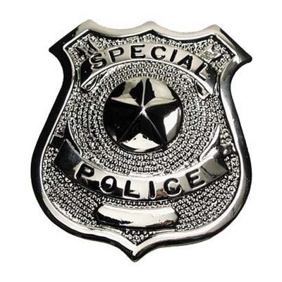 Distintivo della Polizia, accessorio per travestimenti