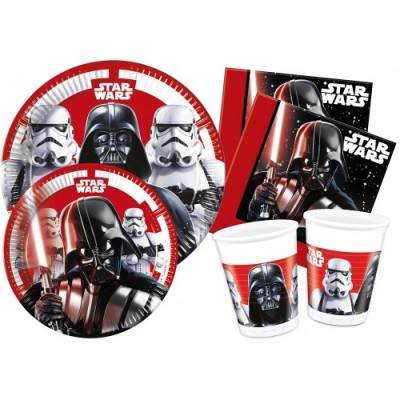Kit compleanno 24 persone Star Wars