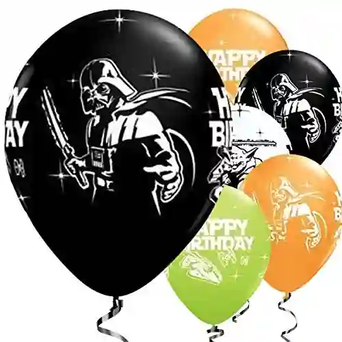 25 palloncini Star Wars
