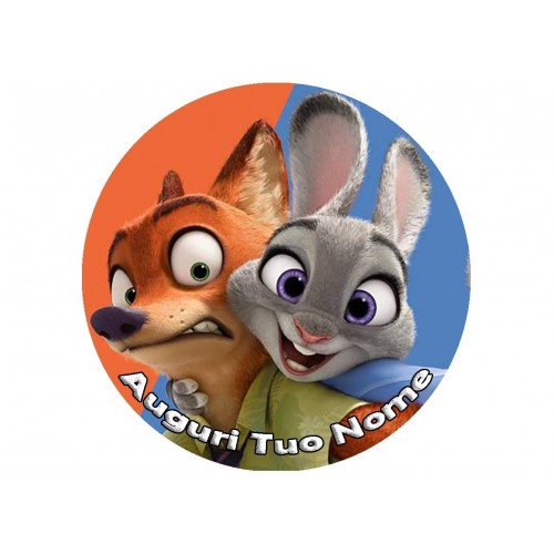 Cialda tonda Zootropolis