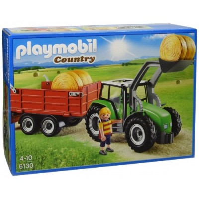 Playmobil - Trattore Con Rimorchio