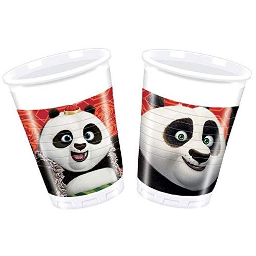 DECORATA PARTY Kit n 54 Addobbi Compleanno Kung Fu Panda