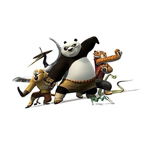 E-X Kung Fu Panda Edible Cake Topper Frosting 1/4 Sheet Birthday Party by