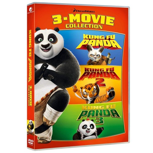 DVD Kung Fu Panda serie completa, 3 film