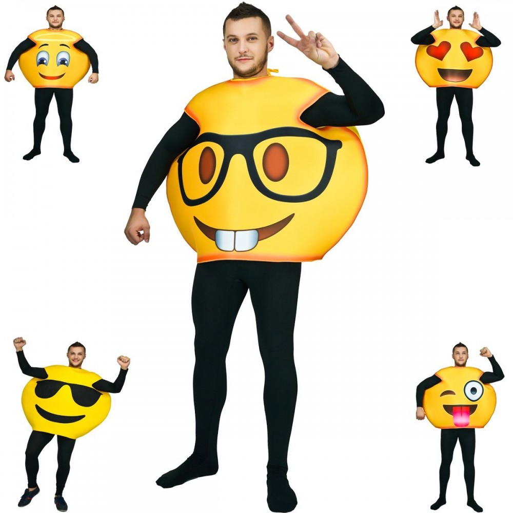 Costume travestimento emoticon emoji