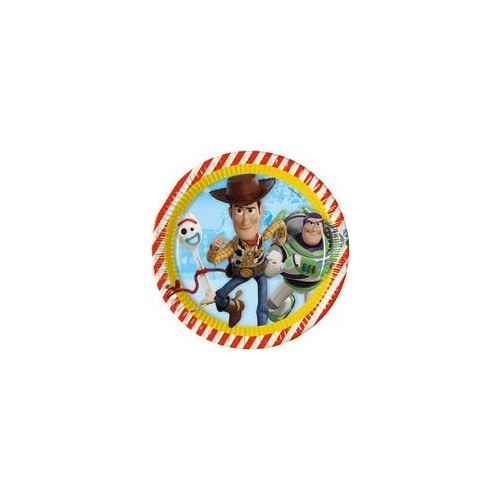 Party Store web by casa dolce casa Toy Story 4 Coordinato ADDOBBI TAVOLA Festa Woody E Buzz Lightyear - Kit n°2 CDC- 16 Piatt