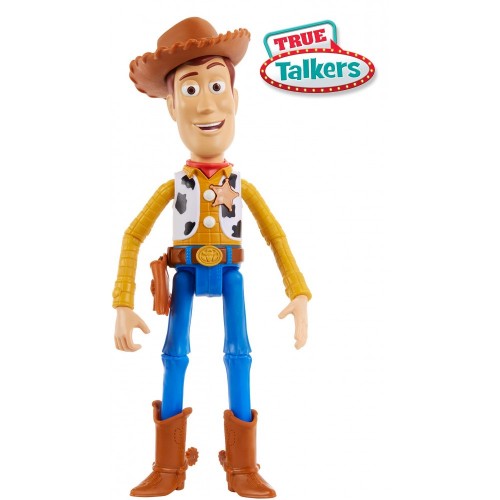 Toy Story- 4 Disney Pixar Woody Personaggio Parlante Articolato, da 18 cm, Giocattolo per Bambini di 3+ Anni, GFR22