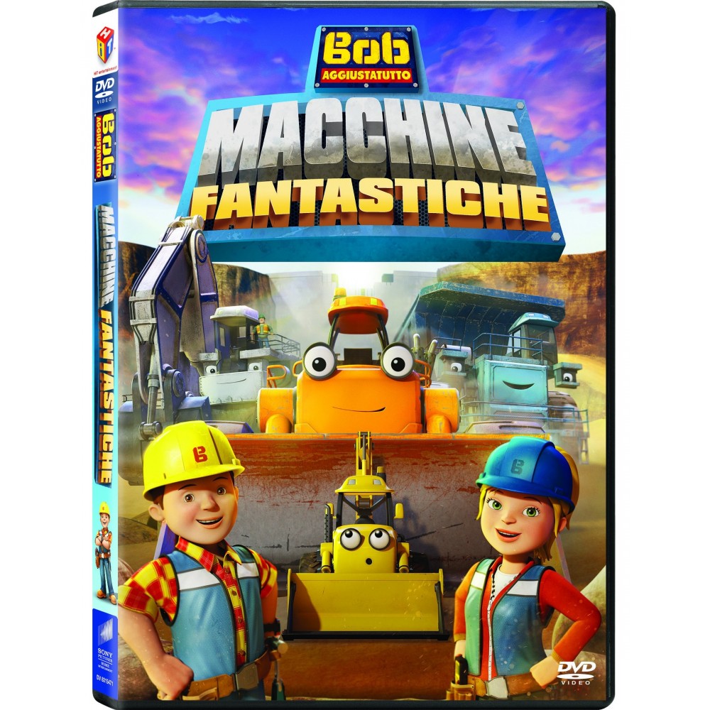 DVD film Bob Aggiustatutto: Macchine Fantastiche