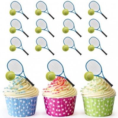 Decorazioni per cupcake tennis