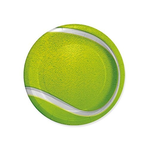 Big Party kit n.28 tennis + coordinato pois verde mela