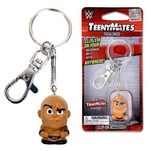 WWE TeenyMate Tagalongs Keychain Roccia - di Party Animal INC.