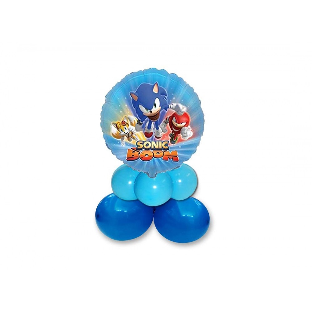 Centrotavola di palloncini Sonic The Hedgehog