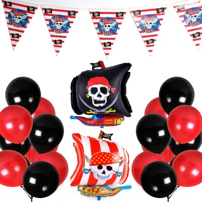 Set festa Pirati, con palloncini e festoni