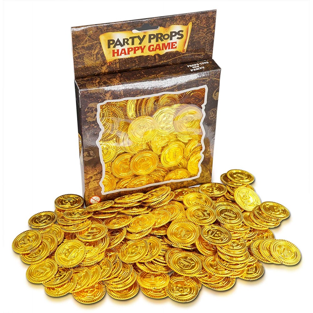 Monete d'oro al cioccolato dei Pirati