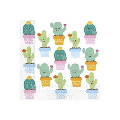 DECORATA PARTY Kit n 29 Happy Cactus pianta grassa coordinato tavola addobbi