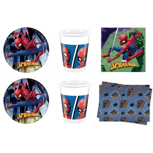 Kit compleanno Spiderman Marvel