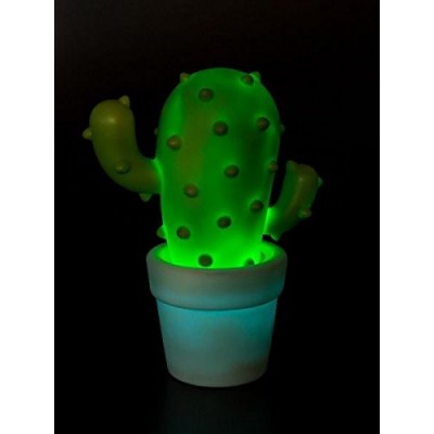 Lampada LED Luce Notturna Bambini Cactus multicolore