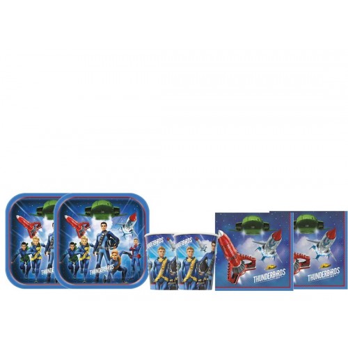 Kit per 16 persone compleanno Thunderbirds
