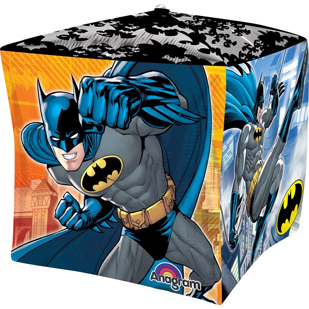 Palloncino quadrato Batman, stampa su 6 lati