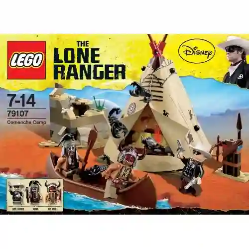 LEGO The Lone Ranger - Accampamento indiani