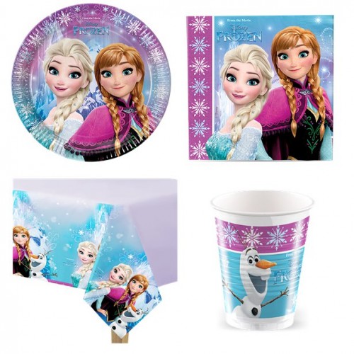 Kit compleanno Frozen 8 persone