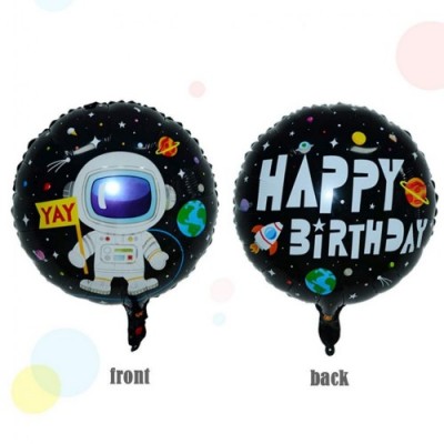 NIUQY palloncino globo astronauta tema fiesta Astronaut Shaped Balloon Space Theme Pallone per bambini Party Decor 5pcs Regal