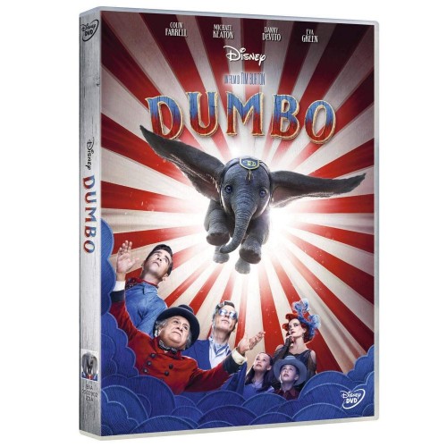 DVD film Dumbo 2019, cofanetto originale Disney