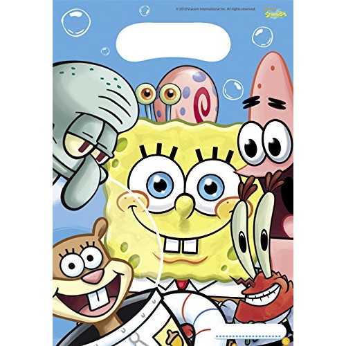 Bustine SpongeBob - confezione da 6 sacchettini