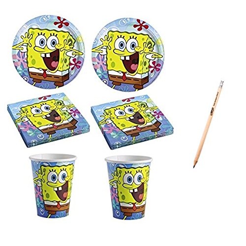 Kit 16 persone basic SpongeBob per feste
