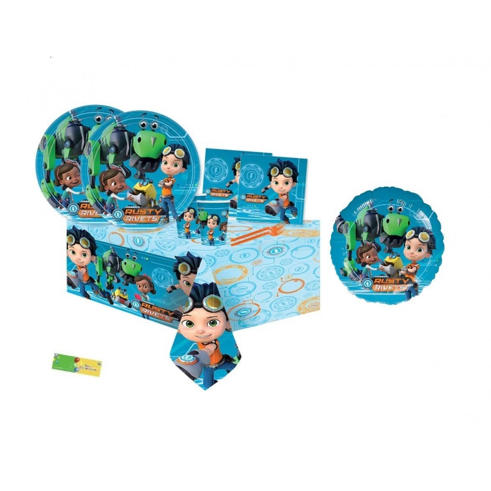 Irpot Kit n.10 Coordinato Compleanno Rusty Rivets
