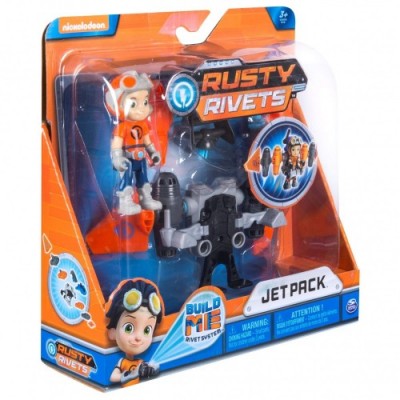 Rusty Rivets- Personaggi con Accessorio, Multicolore, 6034118