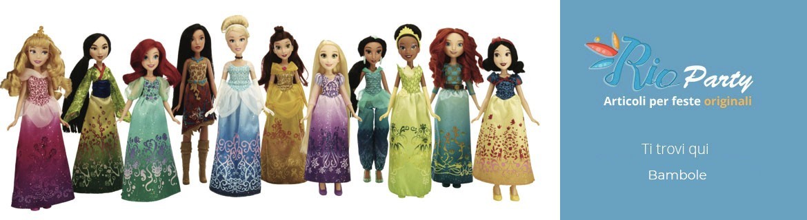 Bambole e accessori, nenuco, Barbie, Principesse Disney